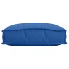 Coussins de palette pour siège 4 pcs bleu royal 40x40x8 cm tissu Oxford 