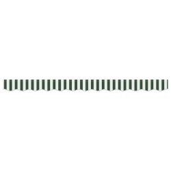 Rideau de store pour cadre de 3 m, vert et blanc, 2,8 x 0,2 m 