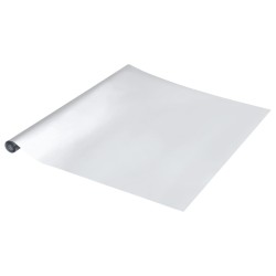 Autocollant auto-adhésif pour meuble argenté 90x500 cm PET 
