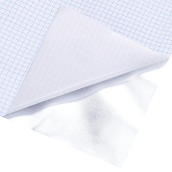 Autocollant auto-adhésif pour meuble argenté 90x500 cm PET 
