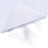 Autocollant auto-adhésif pour meuble argenté 90x500 cm PET 