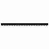 Valence de store pour cadre de 4 m noire 3.8x0.2 m 