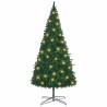 Arbre de Noël artificiel pré-éclairé de 400 cm vert. 