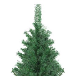 Arbre de Noël artificiel pré-éclairé de 400 cm vert. 