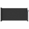 Auvent latéral rétractable noir 100x300 cm 
