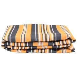 Tissu de rechange pour auvent Multicolore 10x1,6m 