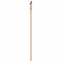 Porte Coulissante avec Matériel Set 93x202 cm Bois Massif Pin 