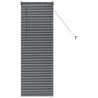 Store de Fenêtre Gris foncé 80 x 130 cm Aluminium 