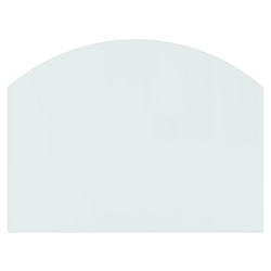 Plaque de verre pour cheminée 80x60 cm 