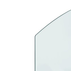 Plaque de verre pour cheminée 80x60 cm 