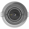 Projecteurs encastrés 12 pcs Rond GU10 Argent Ø91 mm 