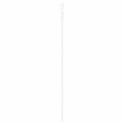 Ensemble de porte coulissante Ensemble de 2 Blanc MDF 