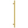 Poignées d'armoire 20 pcs doré 224 mm acier inoxydable 