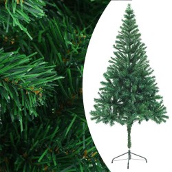Arbre de Noël artificiel pré-éclairé/boules 180 cm 564 branches 