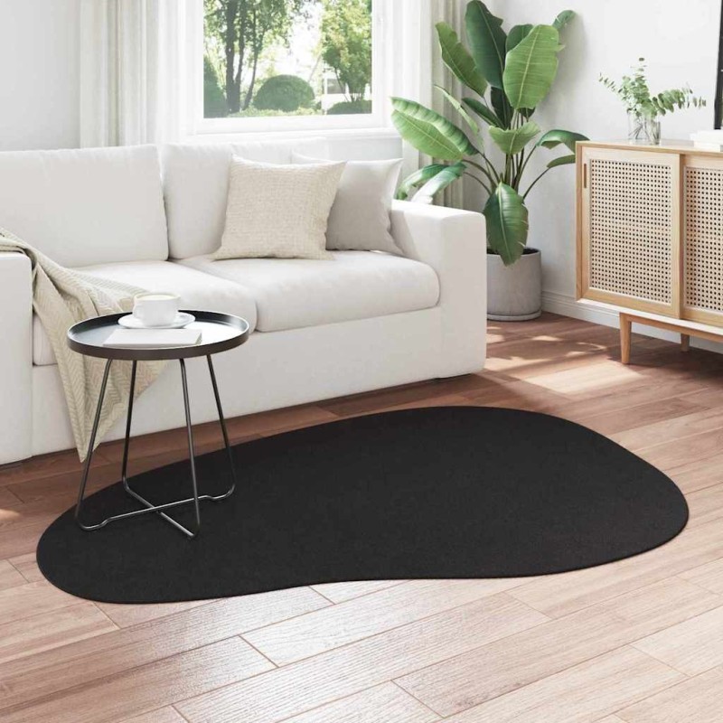 Tapis Noir 120 x 170 cm Polyester Tapis Noir 120 x 170 cm Polyester