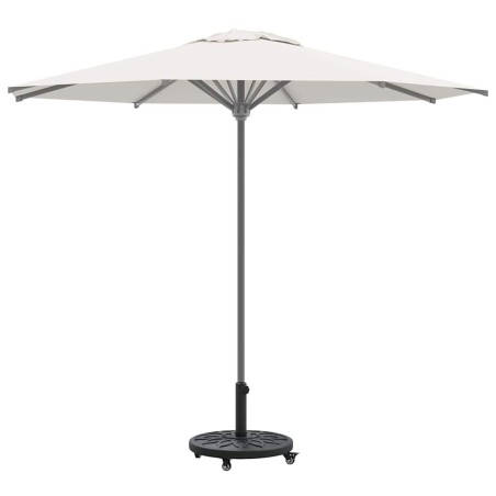 Base de parasol avec roues pour poteaux Ø38-48 mm, 13 kg, ronde 