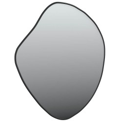 Miroir mural Noir 60x50 cm 