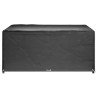 Housses de salon de jardin 2 pcs 16 œillets 250x250x90 cm carré 