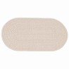 Tapis Crème 100 x 200 cm PP 