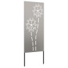 Panneau décoratif de jardin Rouillé 50 x 140 cm 