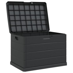 Boîte de jardin - Anthracite, 77,5 x 54,5 x 53 cm, Plastique, 170 L 