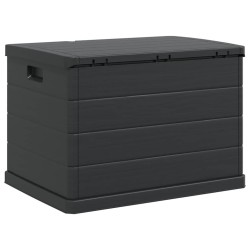 Boîte de jardin - Anthracite, 77,5 x 54,5 x 53 cm, Plastique, 170 L 