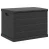 Boîte de jardin - Anthracite, 77,5 x 54,5 x 53 cm, Plastique, 170 L 