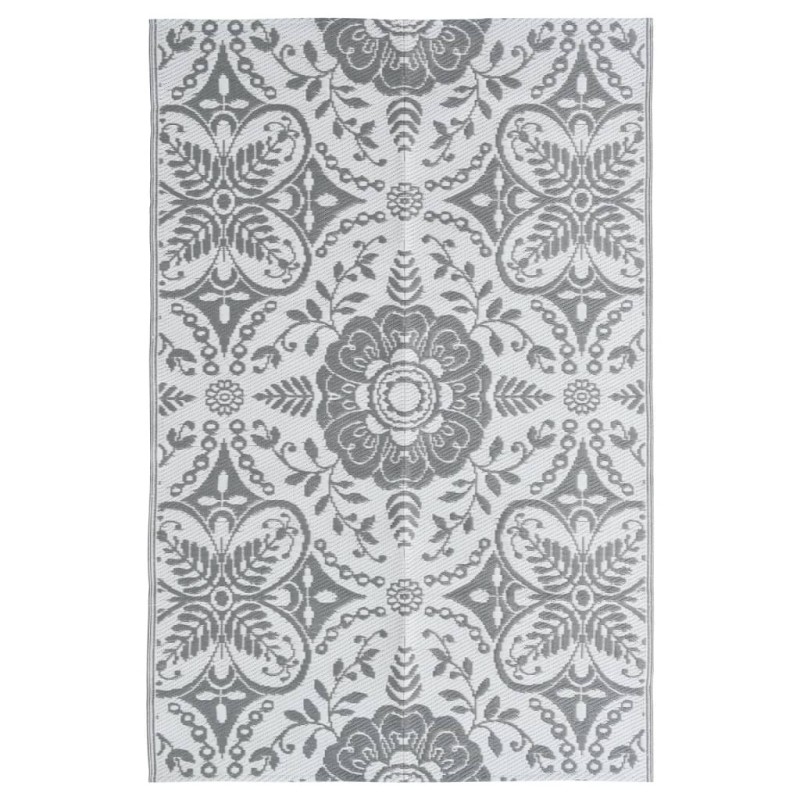 Tapis d'extérieur ARAKIL Gris clair 190x290 cm PP Tapis d'extérieur ARAKIL Gris clair 190x290 cm PP