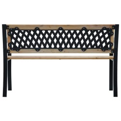 Banc de jardin 120 cm Bois 