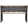 Banc de jardin 120 cm Bois 