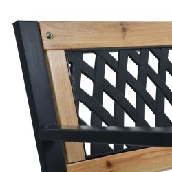 Banc de jardin 120 cm Bois 