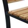 Banc de jardin 120 cm Bois 