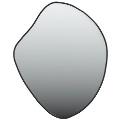 Miroir mural Noir 50x40 cm 