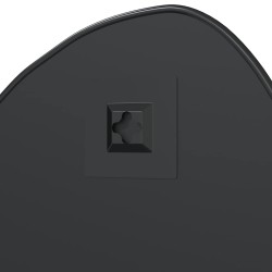 Miroir mural Noir 50x40 cm 