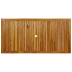 Table de jardin 200x100x74 cm Bois d'acacia solide 