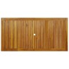 Table de jardin 200x100x74 cm Bois d'acacia solide 