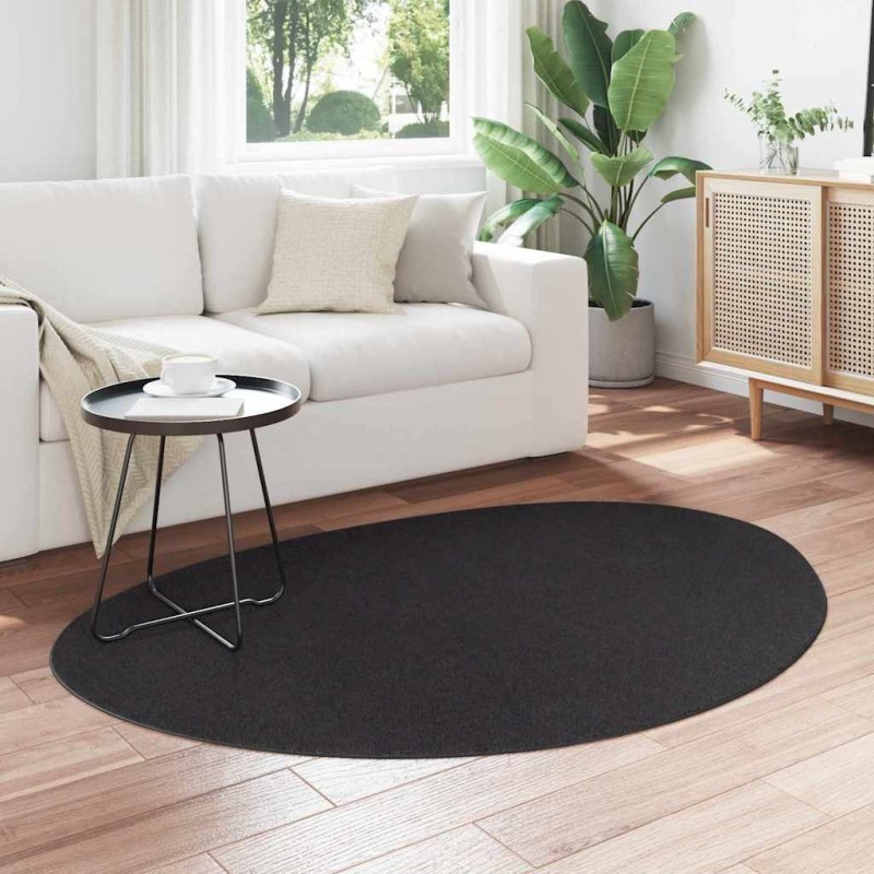 Tapis Noir 120 x 170 cm Coton Tapis Noir 120 x 170 cm Coton
