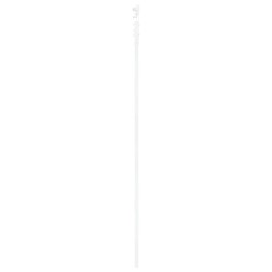 Ensemble de Porte Coulissante avec Quincaillerie Blanche 78x232 cm Bois Massif Pin 