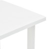 Table de jardin Blanc 80x75x72 cm Plastique 