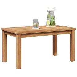Table basse Marron 70 x 40 x 36 cm Bois de teck massif 