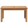 Table basse Marron 70 x 40 x 36 cm Bois de teck massif 