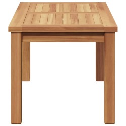 Table basse Marron 70 x 40 x 36 cm Bois de teck massif 