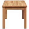 Table basse Marron 70 x 40 x 36 cm Bois de teck massif 