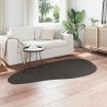 Tapis Anthracite 100 x 200 cm Polyester 