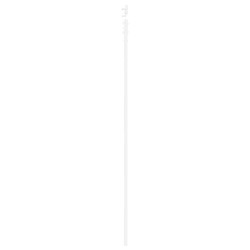 Porte Coulissante avec Kit de Matériel Blanche 78x232 cm Bois Massif Pin 
