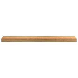 Appuis de fenêtre 2 pcs marron clair bois de chêne massif 
