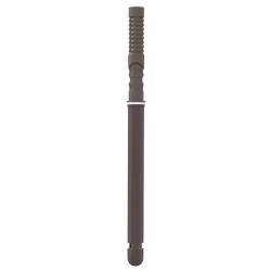 Supports de étagère flottante 12 pcs Marron Ø12 x 190 mm Acier 