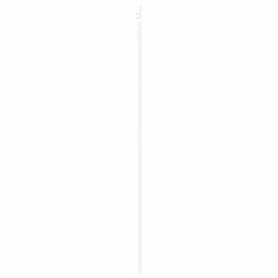 Porte Coulissante avec Ensemble de Matériel Blanche 83x232 cm Bois Massif Pin 
