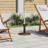 Socle de parasol Bronze 40x40x32 cm Fonte 
