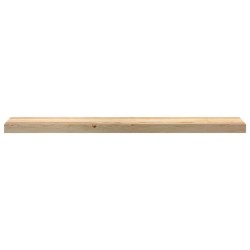 Appuis de fenêtre 2 pcs non traité 110x15x2cm bois chêne massif 